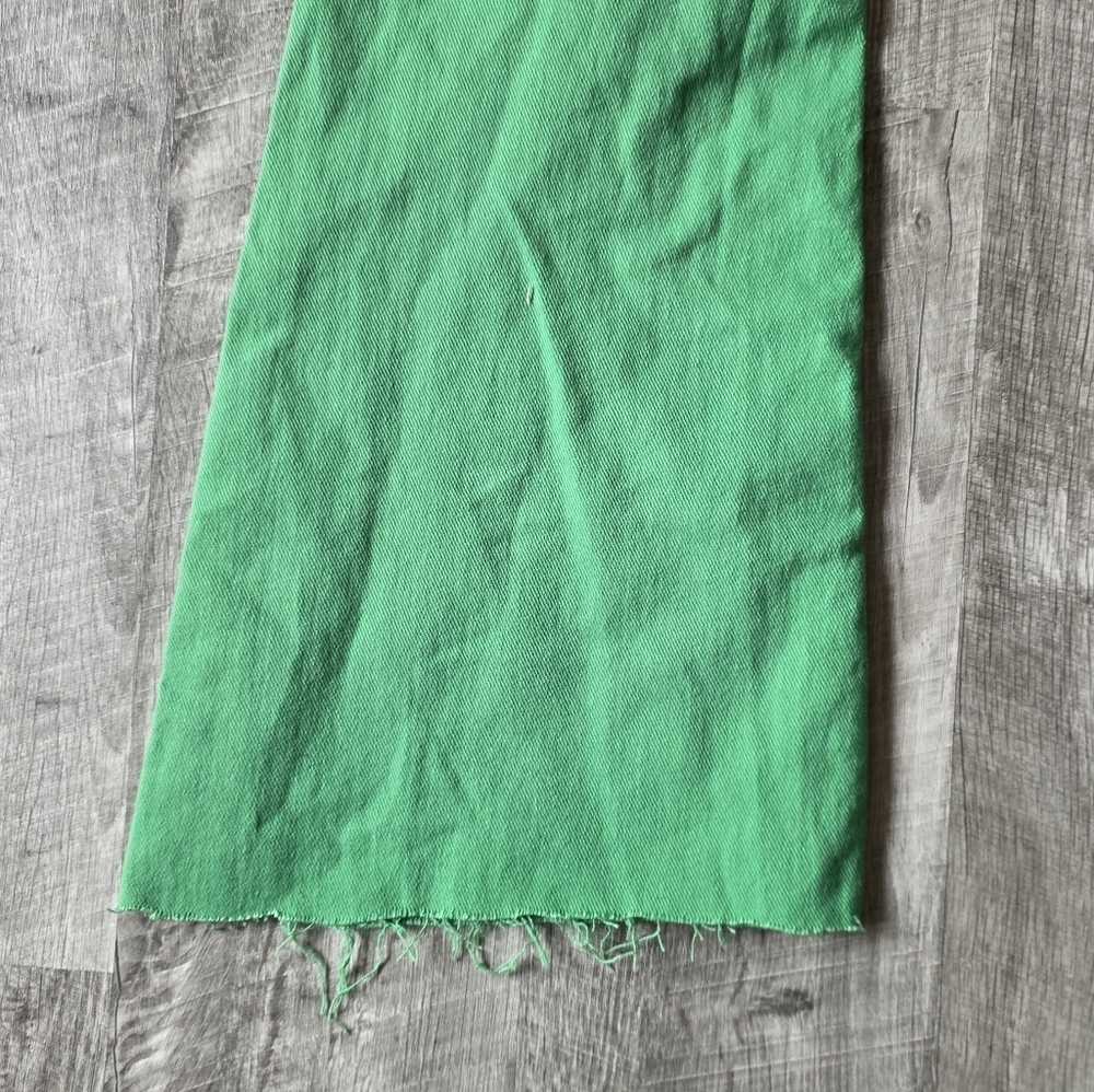 Wrangler Bright Green Flare Jeans - Picture 5 of 5